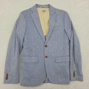 SCOTCH & SODA Vintage Style Chambray Blazer Jacket Sz 48 Scotch California